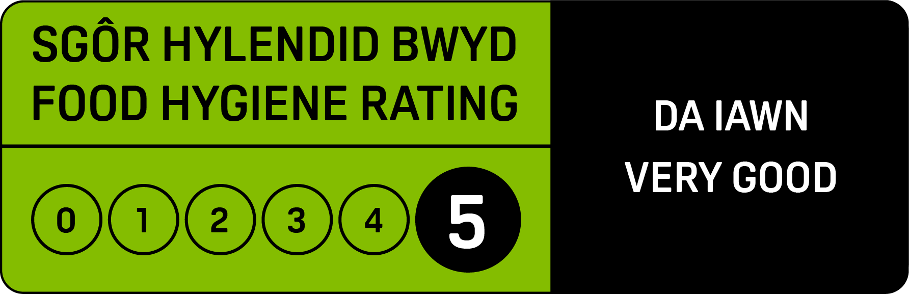 Food Hygiene Rating: 5, Very Good